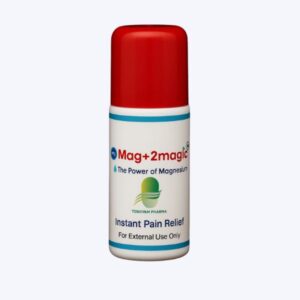 Mag+2 Magic Pain Relief Roll-On (Water + Magnesium Chloride Formula)