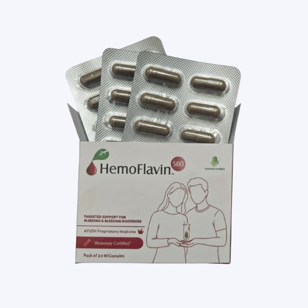 HEMOFLAVIN™-500 -Support for Bleeding & Hemophilia Disorders